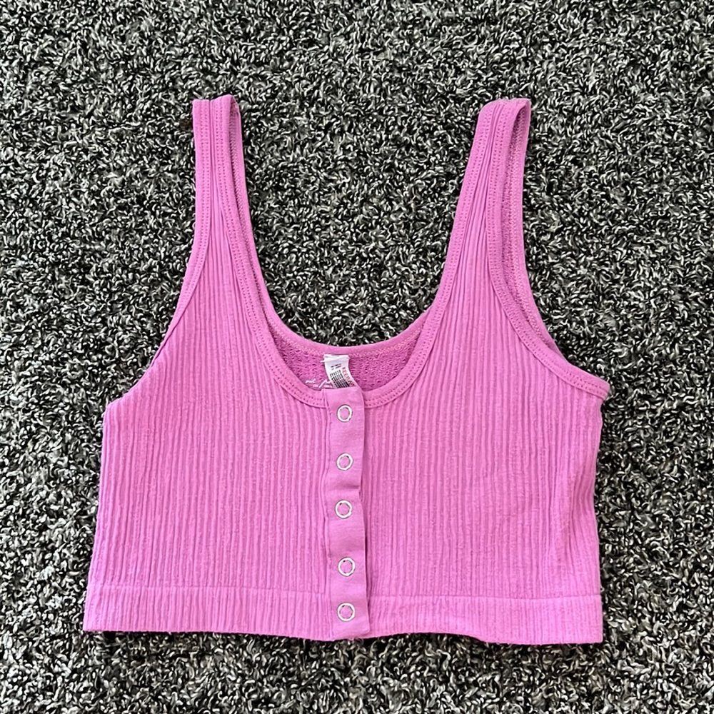 OU Out From Under Pink Tank